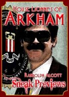 Arkham: City of Secrets - House Lionnes: Randolph Alcott