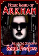 Arkham: City of Secrets - House Ramius: Salvatore Serrentus