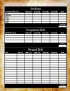 Dark Aeons Persona Creation Worksheet