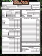Dark Aeons Persona Sheet 2