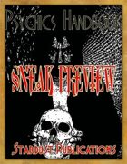 Dark Aeons - Psychics Handbook Sneak Preview