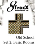 Old School Tile Set 2: Basic Rooms