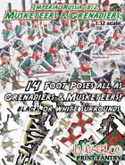 Musketeers & Grenadiers of Imperial Russia 1812.