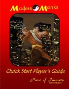 Modern Monks Quick Start Player's Guide