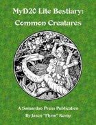 MyD20 Lite Bestiary: Common Creatures