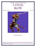 A Fatal Blow