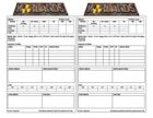 Warlands Blank Vehicle Profiles