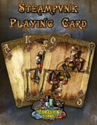 Steampunk Playing Card