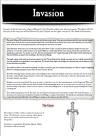 Chronicles of Arax - Invasion