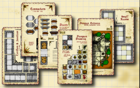 Inked Adventures : Modular Dungeon Cut-Up Sections –Sample Pack