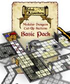 Inked Adventures: Modular Dungeon Cut-Up Sections Basic Pack