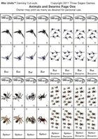 Wor Units: Animals and Swarms Set 1