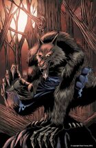 Werewolf red print