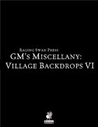 GM's Miscellany: Village Backdrops VI