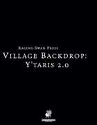 Village Backdrop: Y'taris 2.0 (P2)