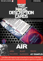 Magic Description Cards: AIR MAGIC