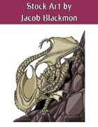 Stock Art: Underground Dragon