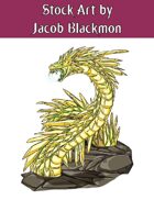 Stock Art: Crystal Serpent