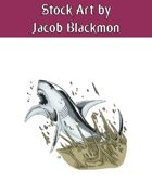Stock Art: Glass Shark