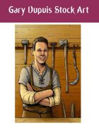 Stock Art: Friendly Merchant