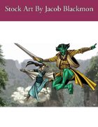 Stock Art: Oni Battle