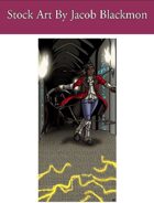Stock Art: Trapped Corridor