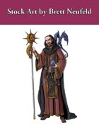 Stock Art: Raven Crowking Wizard