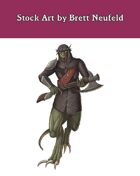 Stock Art: Lizardman Commander