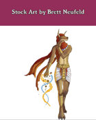 Stock Art: Male Gnoll Kineticist