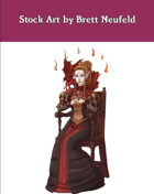 Stock Art: Female Elf Diabolist