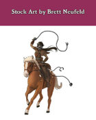 Stock Art: Female Hobgoblin Cavalier