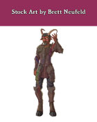 Stock Art: Male Urisk in Armor