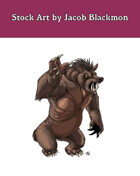 Stock Art: Grizzlyboar
