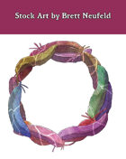 Stock Art: Ring of Feathers