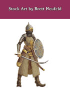 Stock Art: Female Zendiqi Defender