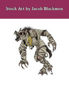 Stock Art: Gnoll Mummy
