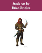 Stock Art: Male Human Rogue