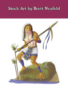 Stock Art: Egyptian Frogman