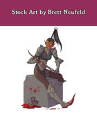 Stock Art: Female Xeph Warrior