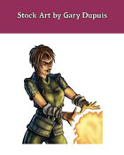Stock Art: Female Rat Skinwalker