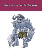 Stock Art: Male Frost Giant
