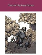 Stock Art: Crushing Rocks