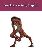 Stock Art: Chupacabra