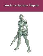Stock Art: Glass Golem
