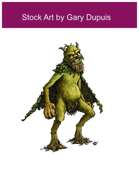 Stock Art: Moss Mephit