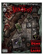 Into the Necrobyss Map Tiles 1: Bloody Dens and Webbed Lairs