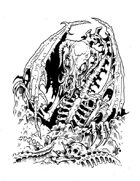 Stinky Goblin Stock Art: Dragon Bones