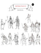 Stock Fantasy Character Art 2