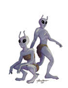 Cool Alien Stock Art