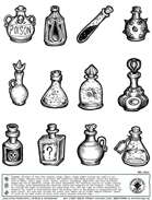 Stinky Goblin Stock Art: Potions